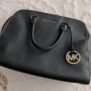 Michael Kors Black Satchel Handbag